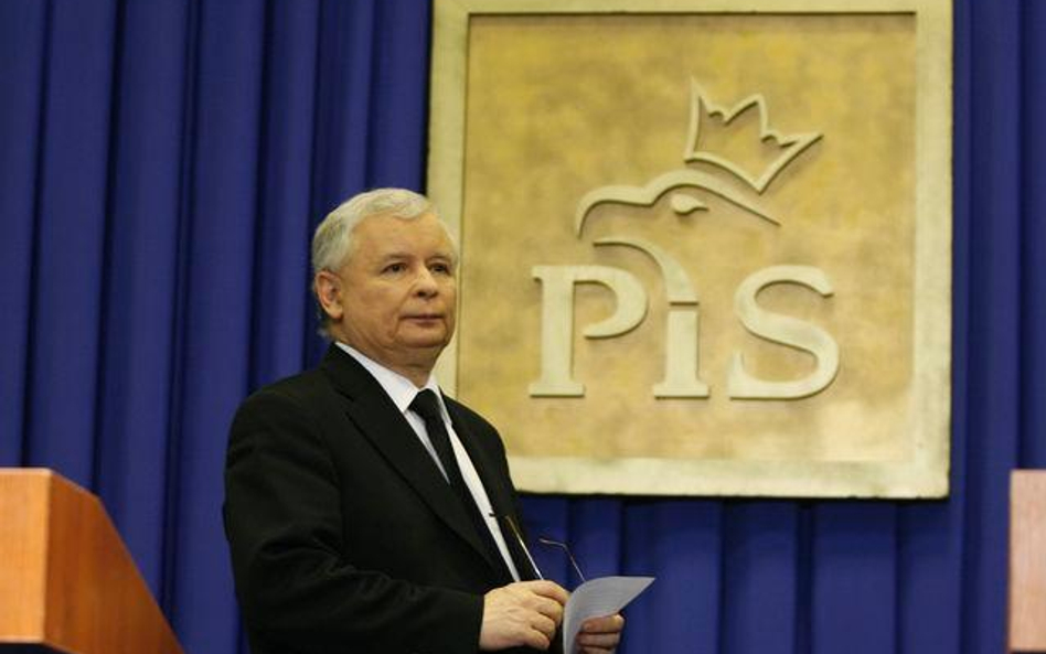 Prezes PiS Jarosław Kaczyński