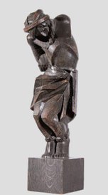 Od 9,5 tys. zł licytowana będzie rzeźba zakopiańska z 1934 roku.