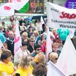 Ostatnie manifestacje pracowników Grupy Orange Polska miały miejsce, gdy pracowników przenoszono do 