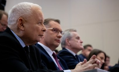 Prezes PiS Jarosław Kaczyński