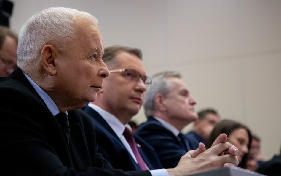 Prezes PiS Jarosław Kaczyński