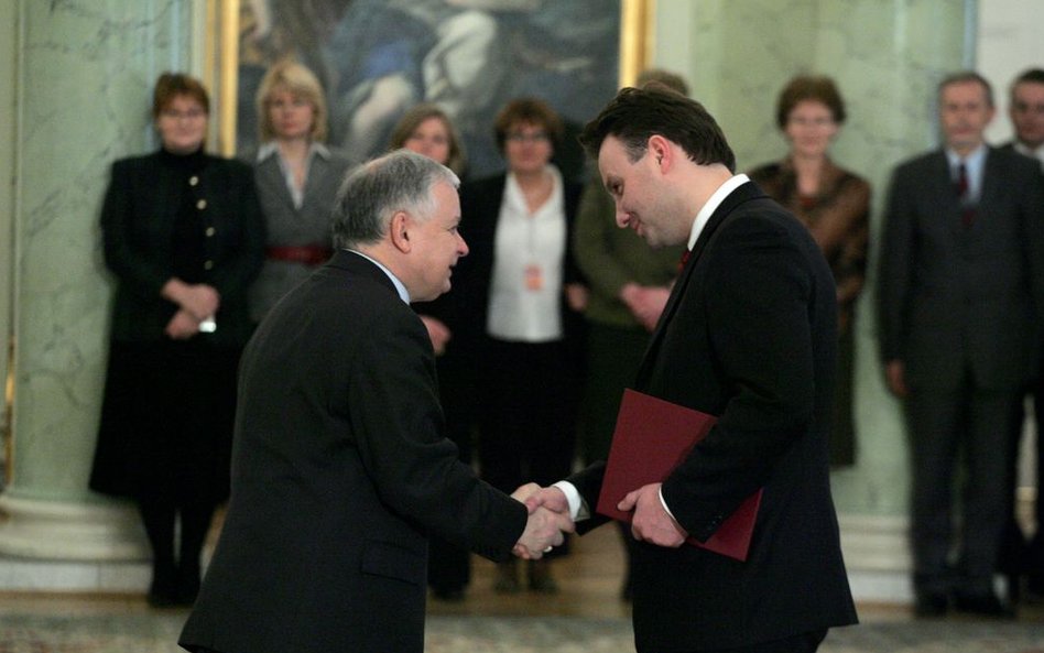 16/01/2008 Warszawa, Pałac Prezydencki. Uroczystość powołania Andrzeja Dudy na stanowisko Podsekreta