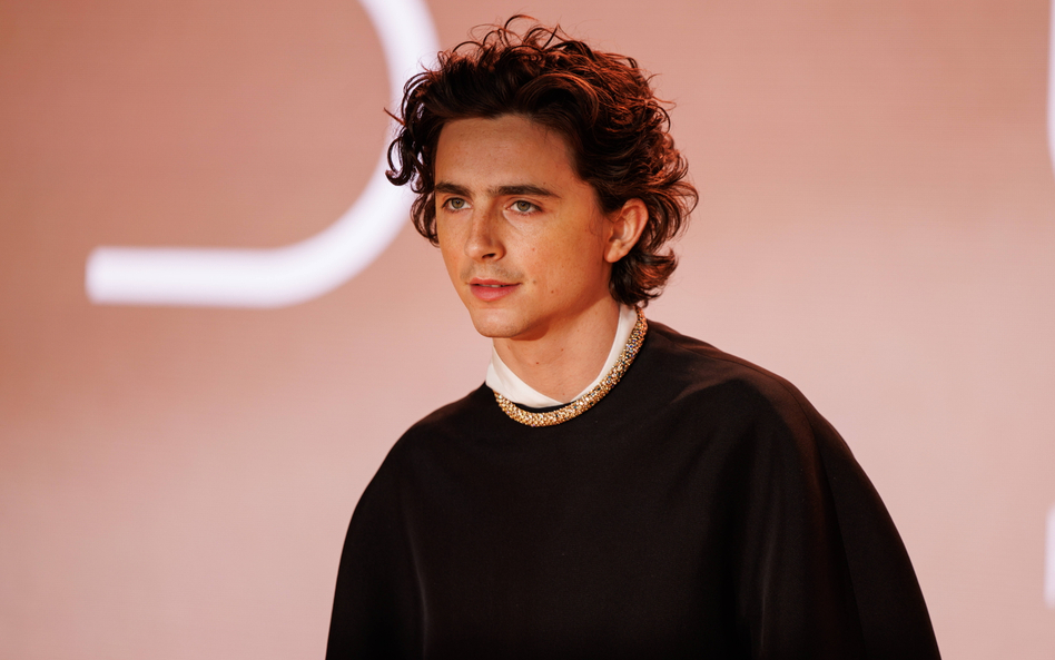 Timothée Chalamet, gwiazda drugiej części filmu „Diuna”