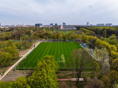 Boisko do rugby zrewitalizowane w ramach pierwszego etapu inwestycji