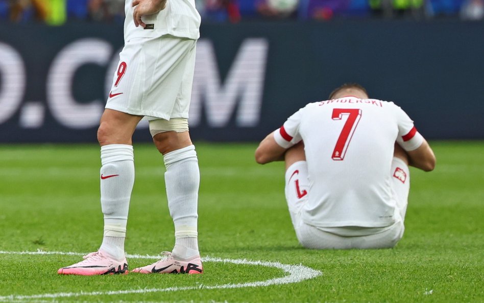 Karol Świderski po meczu Polska - Austria.