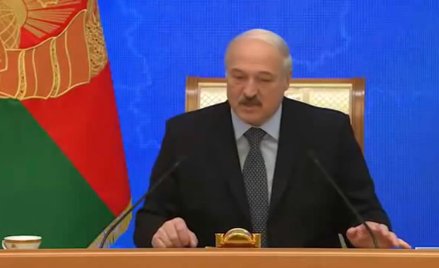 Prezydent Białorusi Aleksandr Łukaszenko