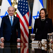 Kamala Harris i Benjamin Netanjahu