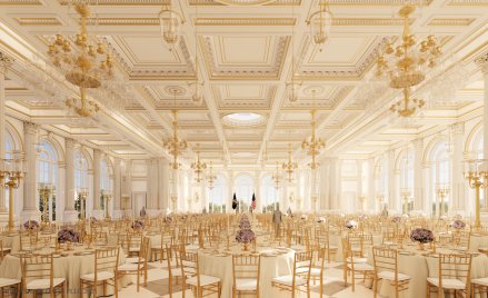 Tak ma wyglądać sala balowa, która powstanie w Białym Domu