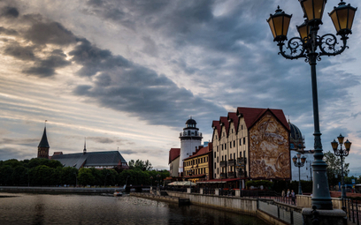 Centrum Kaliningradu – miasta, które jest rosyjską bazą wojskową nad Bałtykiem