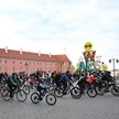 Rowerowa Masa Krytyczna na Placu Zamkowym w Warszawie