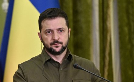 Prezydent Ukrainy Wołodymyr Zełenski