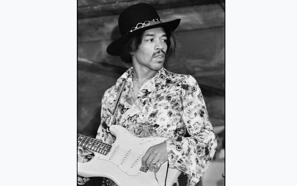 Jimi Hendrix (1942– –1970).. Rozpad jego formacji Band Of Gypsys wiązany jest również z tym, że perk