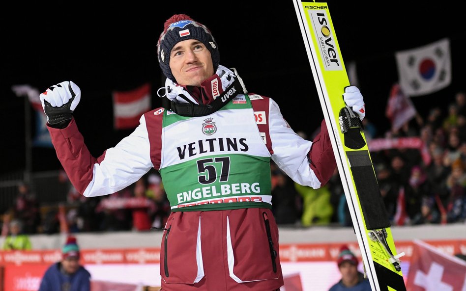Kamil Stoch wygrał niedawno w Engelbergu, co sprawiło, że zaczął być wymieniany jako jeden z faworyt