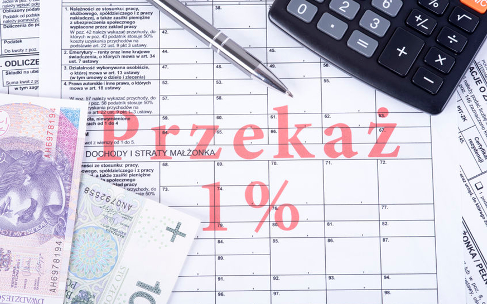 Wysyłka PIT rozpoczęta. Odlicz 1% podatku