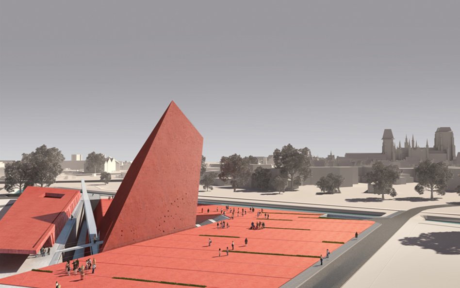 Wizualizacja Muzeum II Wojny Światowej