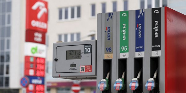 Nowe ceny paliw od piątku. Pb95 za 6,17 zł, diesel aż 7,66 zł