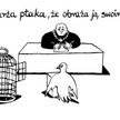 Komentarz rysunkowy. Klatka oskarża