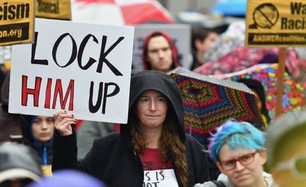 Nowy prezydent doprowadził do niezwykłej polaryzacji amerykańskiego społeczeństwa