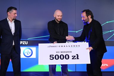 Trzeci w konkursie inwestowania był Marcin Kucharczyk.