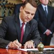 Decyzję o wyborach prezydenckich podpisał Radosław Sikorski