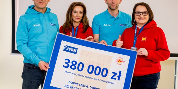 761 kilometrów dobra. W Jysk praca to coś więcej niż etat