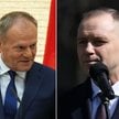 Donald Tusk i Karol Nawrocki