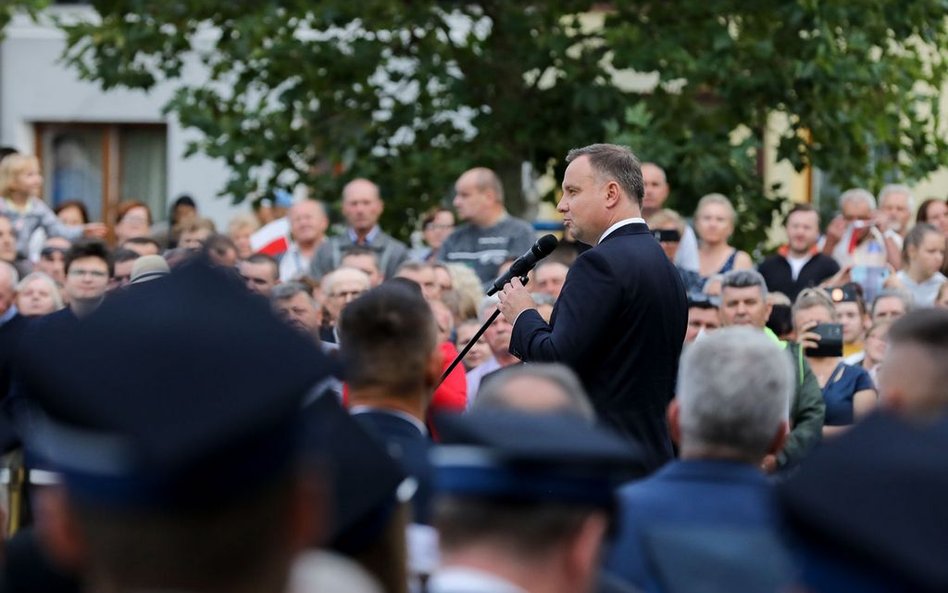 Andrzej Duda: Polska wspaniale się rozwija. Wracamy do dobrobytu