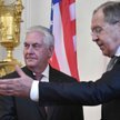 Rex Tillerson i Siergiej Ławrow – dyplomatyczne uśmiechy przed wielogodzinnymi negocjacjami.