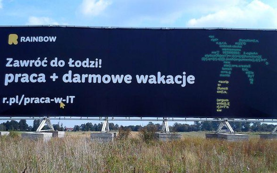 Rainbow: Informatyk z billboardu