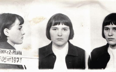 Zdjęcia Olgi Hepnarovej z milicyjnej kartoteki, zrobione po zatrzymaniu w lipcu 1973 r.