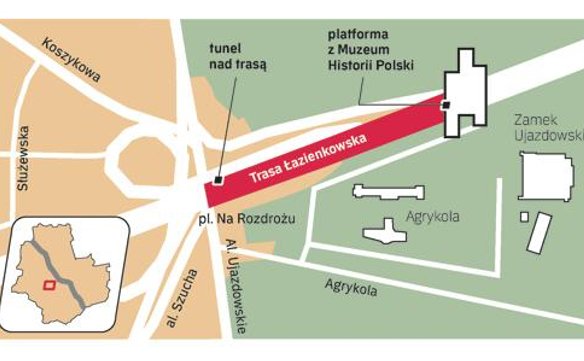 Tak przedstawiała się w zarysie koncepcja Muzeum Historii Polski w 2009 roku