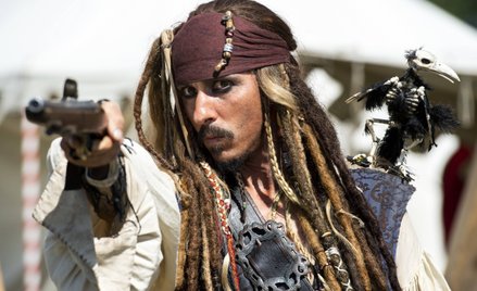 Uczestnik Greenfield Openair Festival ucharakteryzowany na Jacka Sparrowa, bohatera serii o piratach