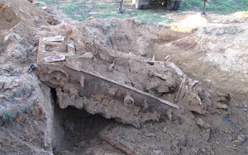 Składają niemiecki czołg