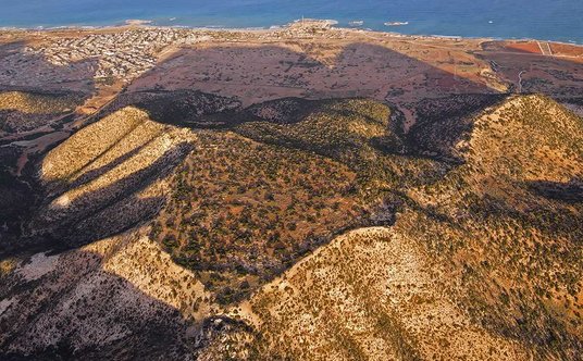 Akropol Ptolemais, grudzień 2024 r. Fot. Szymon Lenarczyk