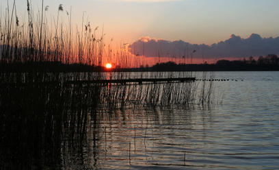 Jezioro Osiek w okolicach Dobiegniewa (Lubuskie)