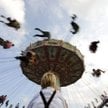 Monachium, Niemcy. Karuzela na festiwalu piwnym Oktoberfest