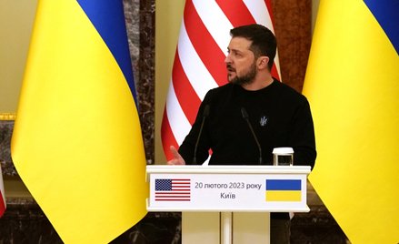 Zełenski: Dziękujemy Amerykanom za wsparcie. Musimy odnieść sukces