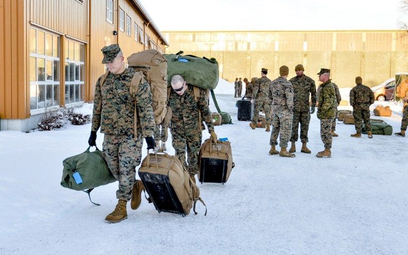 Amerykańscy marines dotarli do Norwegii