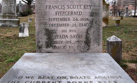 Nagrobek Francisa Scotta Fitzgeralda i jego ukochanej żony