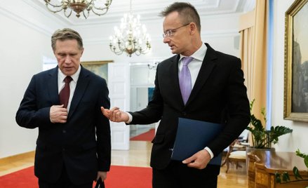 Michaił Muraszko i Peter Szijjarto