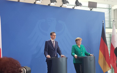 Premier w Berlinie. Mateusz Morawiecki z Angelą Merkel o Nord Stream 2 i współpracy obronnej