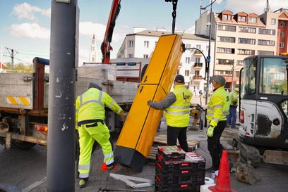 W miejscu tragicznego wypadku na Grochowskiej pojawił się fotoradar