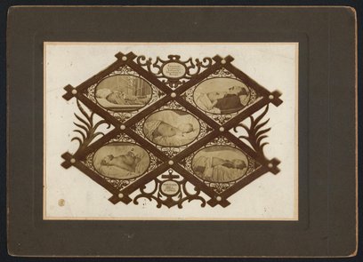 Portrety pośmiertne pięciu poległych podczas manifestacji patriotycznej 27 lutego 1861 autorstwa Kar