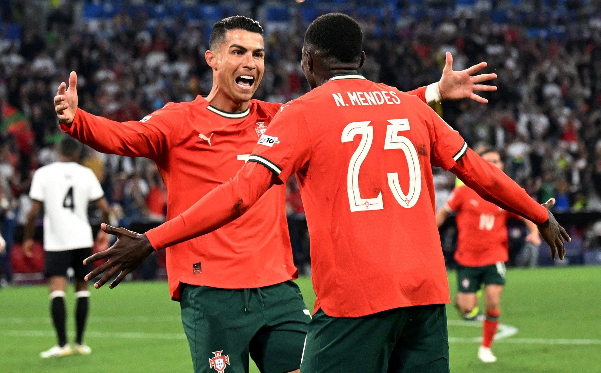 Cristiano Ronaldo wprowadził Portugalię do finału Ligi Narodów