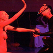 Spektakl „Clone factory" Teatru Suka off na festiwalu w Dublinie w roku 2006