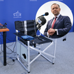 Wariograf zaprezentowany na konferencji prasowej w Sejmie w Warszawie