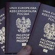 Okładka paszportu biometrycznego Rzeczpospolitej Polskiej
