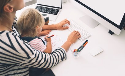 Więcej dzieci dzięki pracy zdalnej? Naukowcy wskazują konkretny wzrost