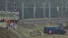 Miejsce, w którym doszło do aktu dywersji na kolei