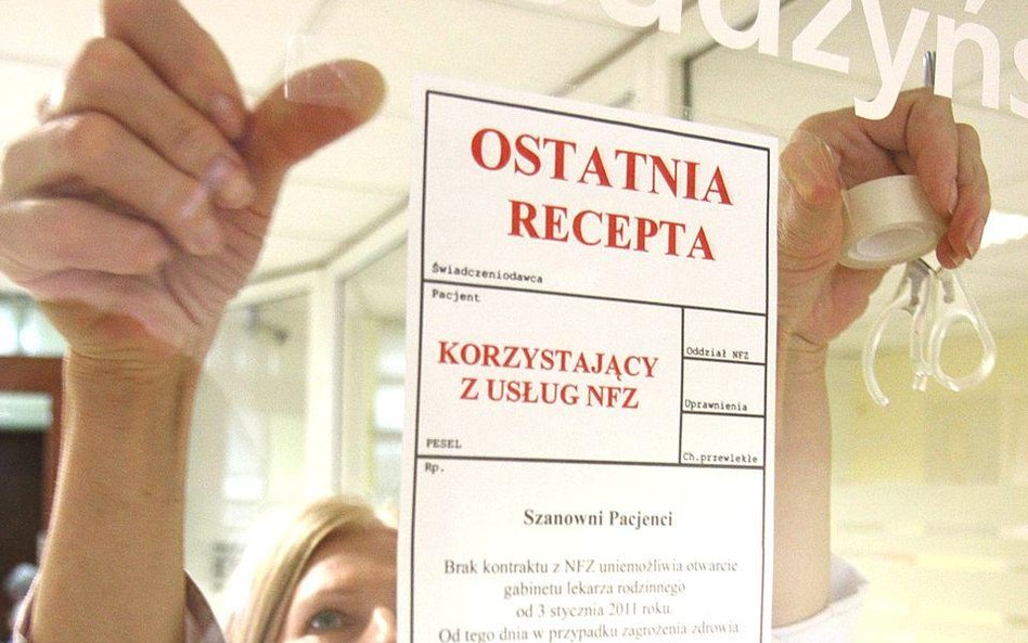 NFZ: wpływy poniżej oczekiwań